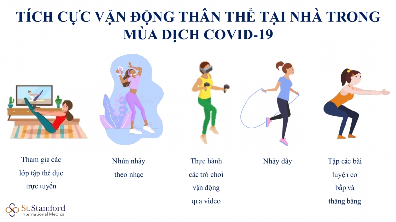 TẬP THỂ DỤC TẠI NHÀ TĂNG CƯỜNG HỆ MIỄN DỊCH